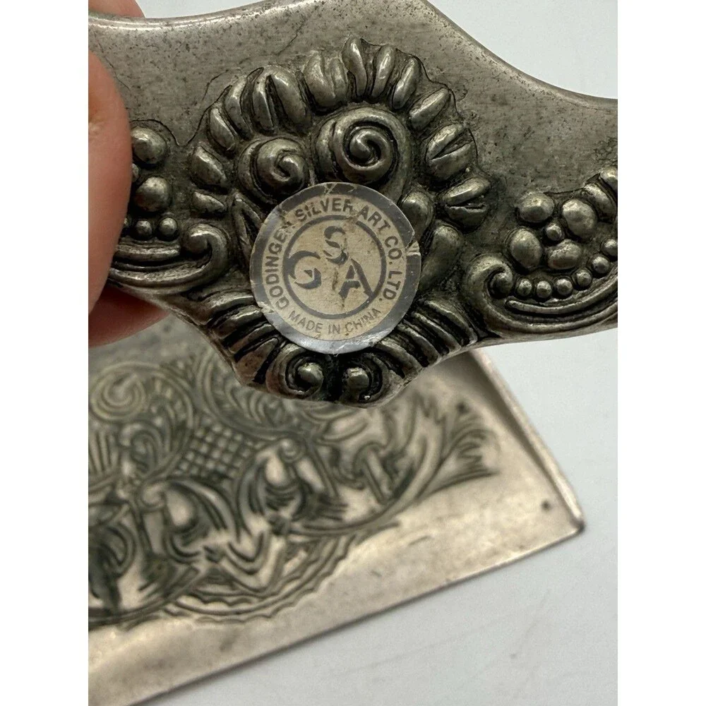 Vintage Godinger Silver Art Co GSA Silver Plated Crumb Miniature Dust Pan